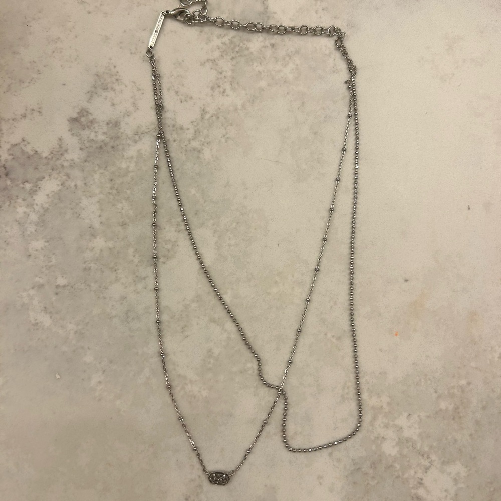Kendra Scott doubles layered necklace